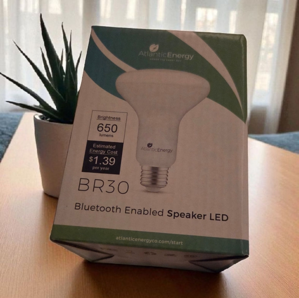 BR30 Bluetooth Enabled Speaker LED - White